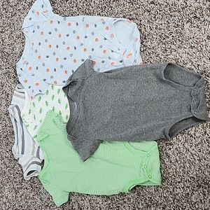 5 Pcs. Carter's 12 Month Baby Clothes